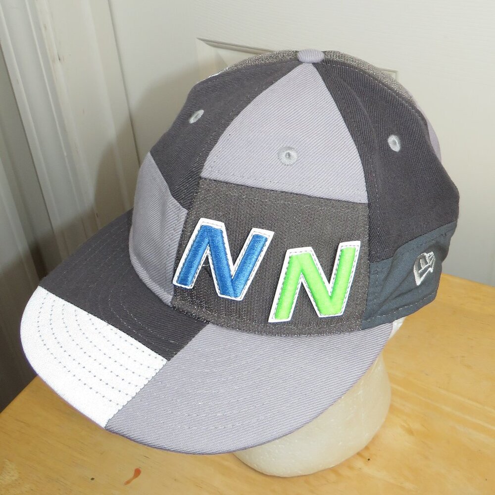 New Balance X 59fifty Snapback Patchwork Hat Cust… - image 1